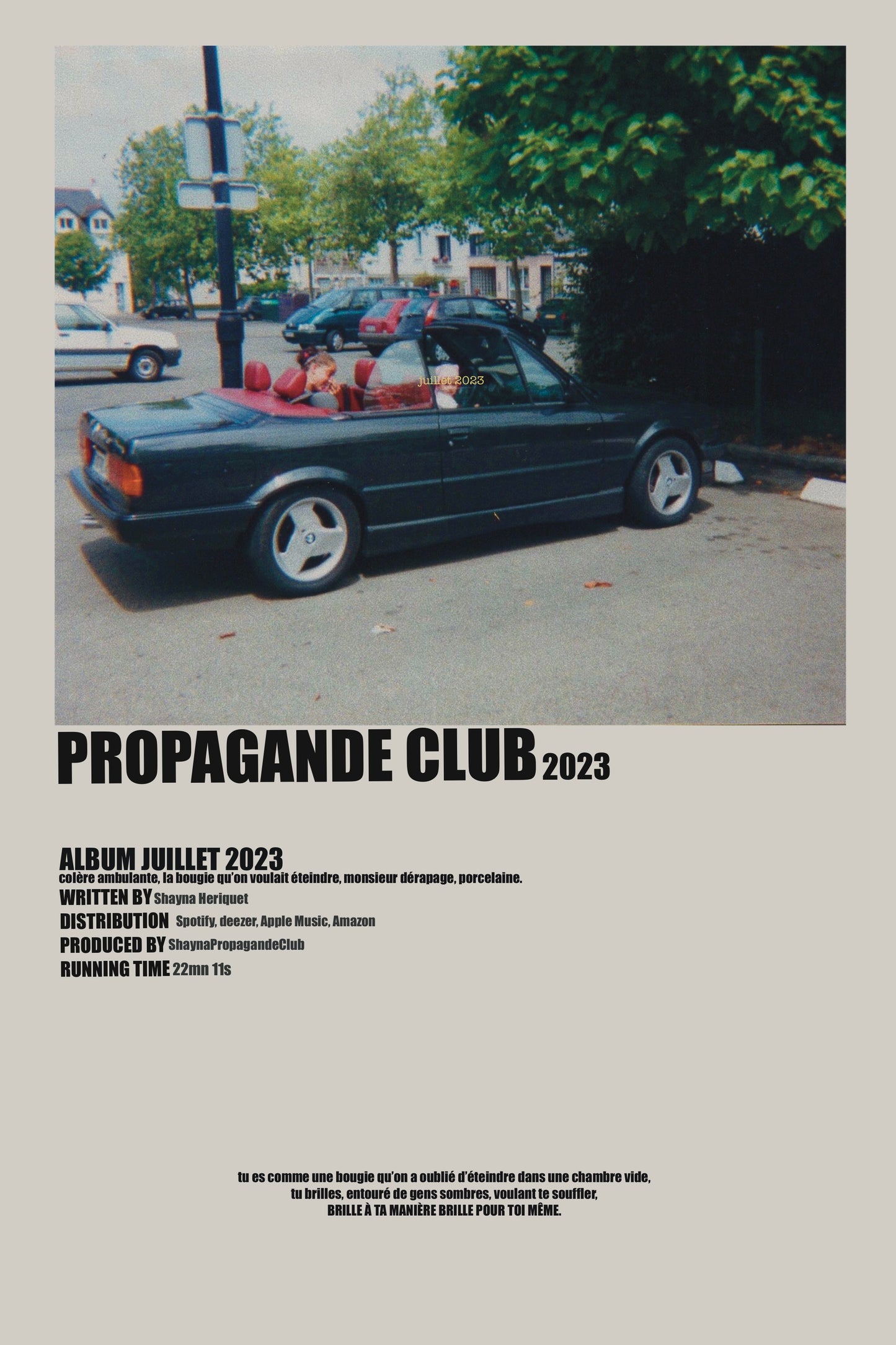 POSTER ALBUM JUILLET 2023.