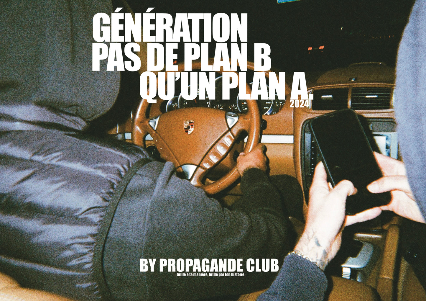 PORSCHE, PAS DE PLAN B.