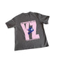 TEE LA CRAPULERIE GRIS