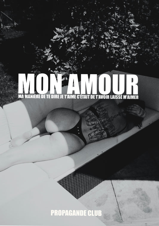 MON AMOUR NOIR ET BLANC.