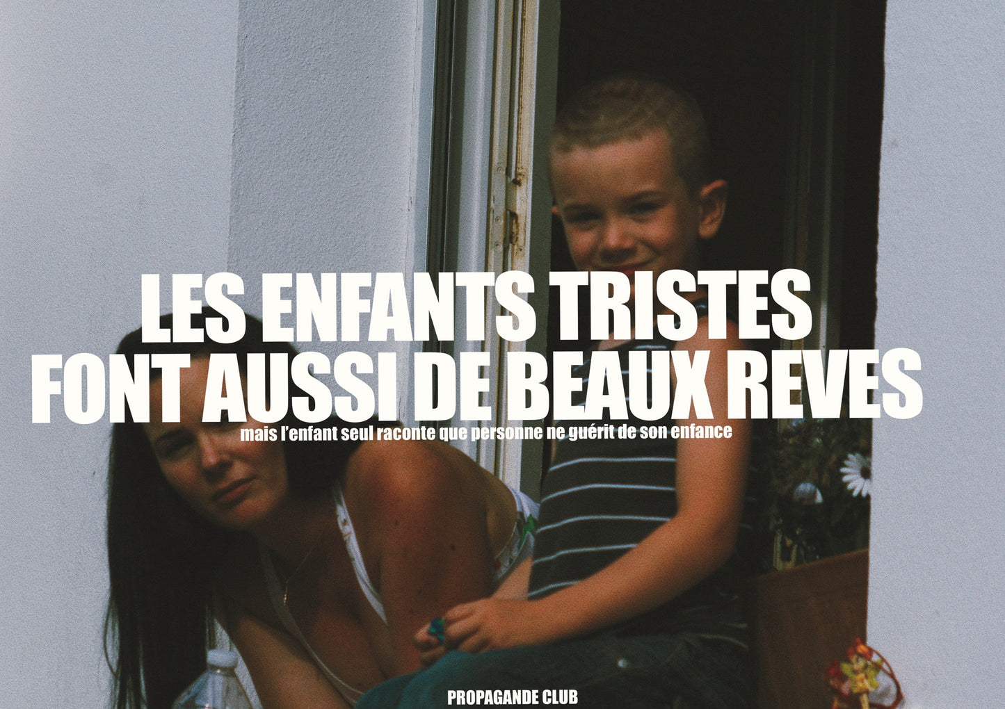 POSTER LES ENFANTS TRISTES