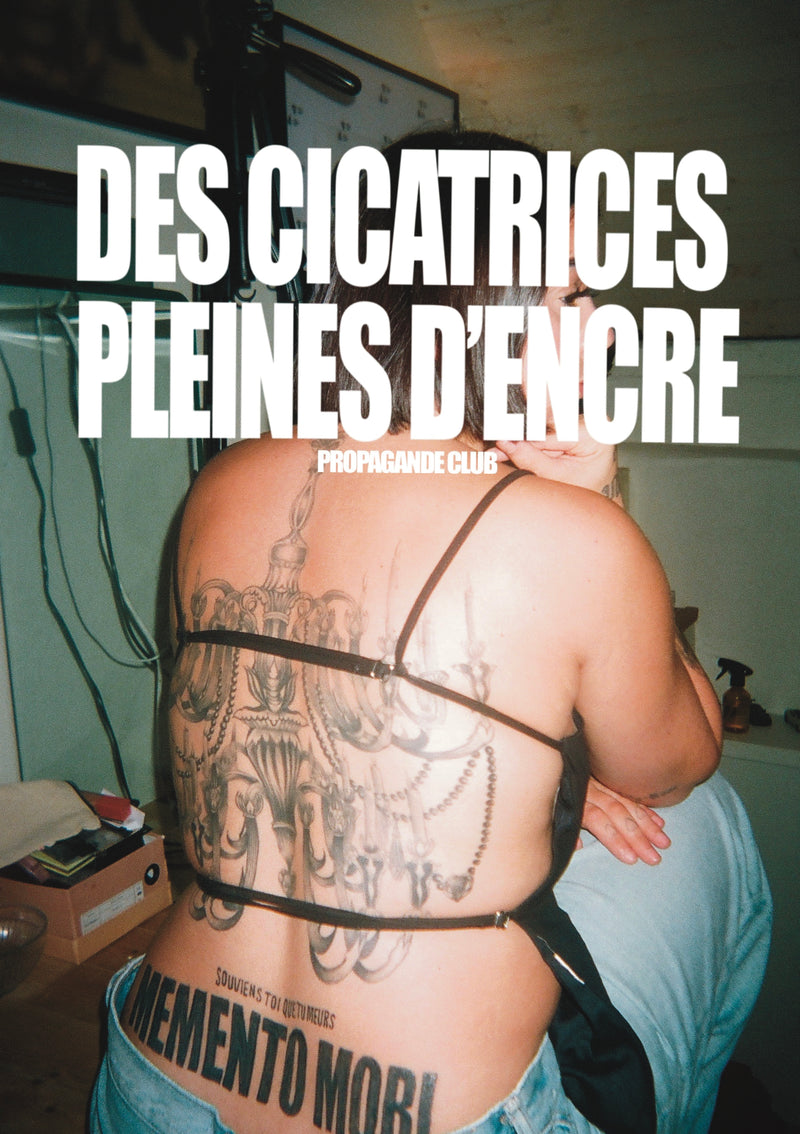 POSTER DES CICATRICES PLEINES D’ENCRE